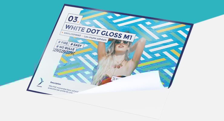 VinyloSprint White Dot Gloss M1 - Image 2
