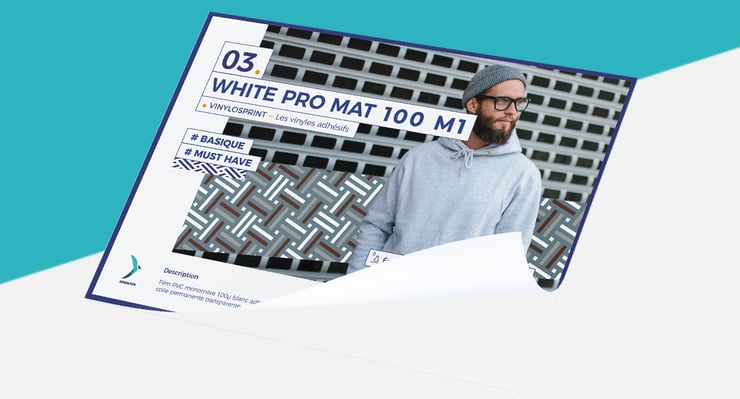 VinyloSprint White Pro Mat 100 M1 - Image 2