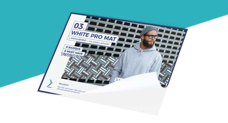 VinyloSprint White Pro Mat 100 M1 - Image 2